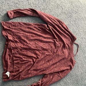 American Eagle sweater with open v back!